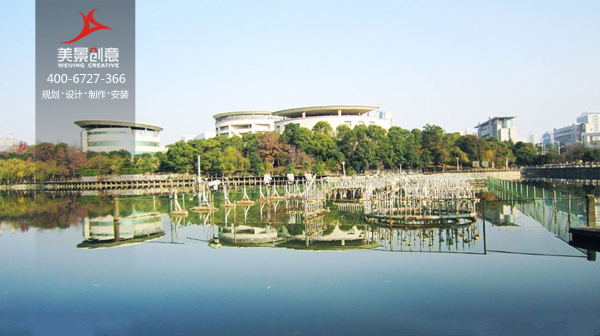 【美景·新闻】湘潭市湖湘公园导向标识系统规划建设项目竣工